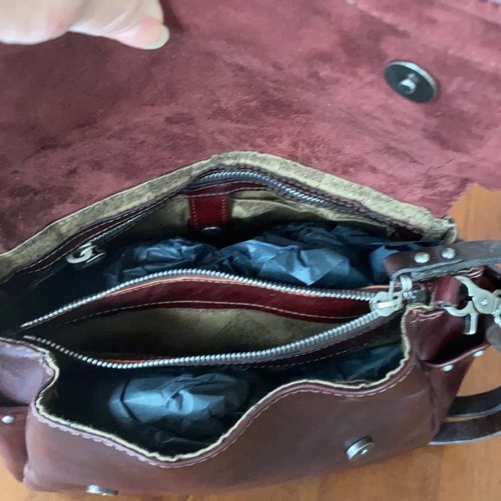 AS98 Bordeaux Borsa Handbag **SOLD** - Picture 5 of 11